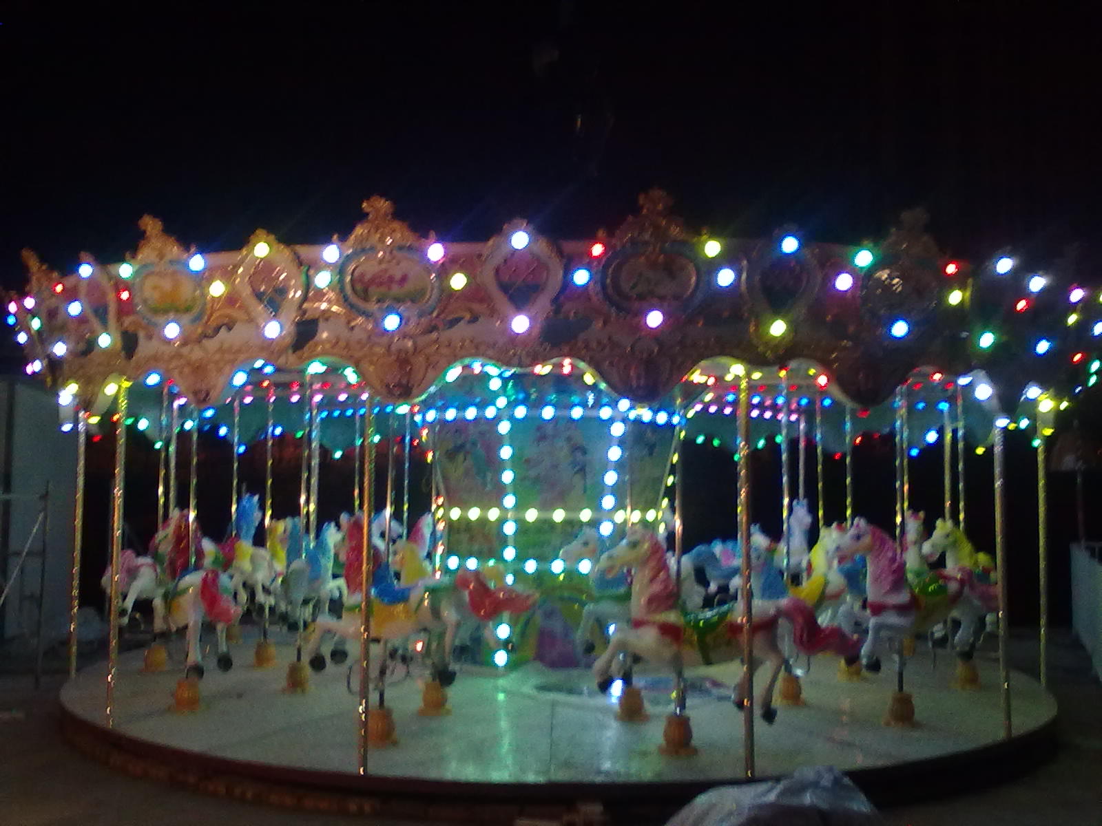 24-Seat Carousel Amusement Park Ride for Sale